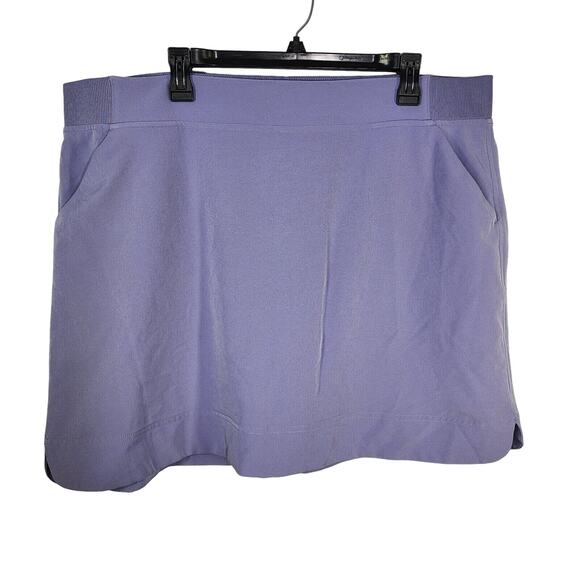32 Degrees Cool Women Skort XXL Purple Stretch Active Skirt Golf Pockets Pull On - Picture 1 of 8